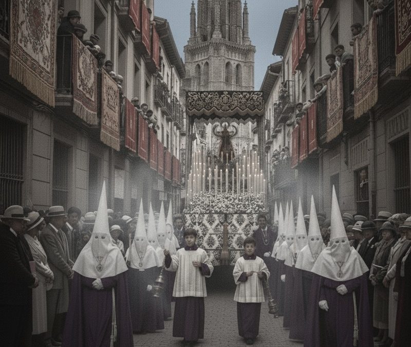 Cuando Toledo hacía estación de penitencia en la Catedral