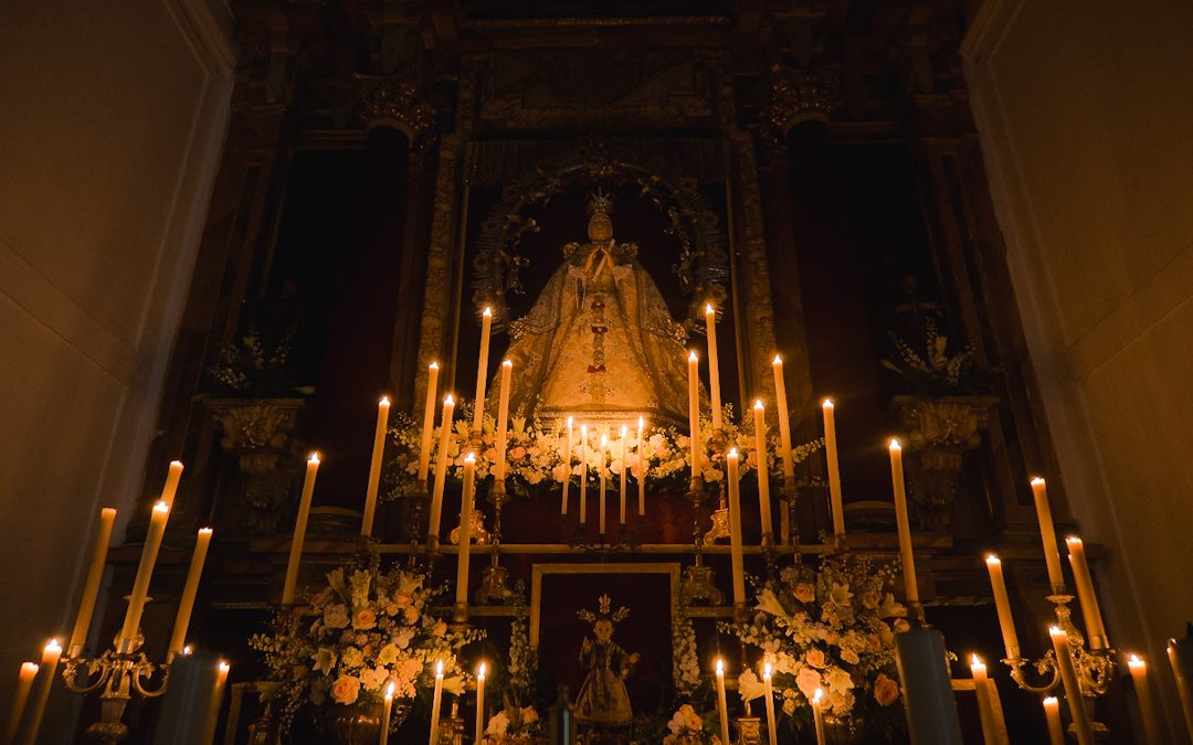 El altar de Cultos de la Virgen de los Remedios