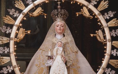 La Virgen de la Salud de San Clemente procesionario por la Candelaria