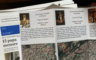 La Junta de Cofradías admite que su guía oficial tiene las fechas mal… y la aplicación que recomienda sigue mostrando la Semana Santa de 2025