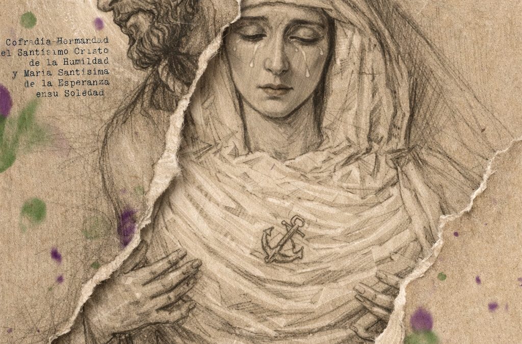 Humildad y Esperanza, unidos en el cartel que anuncia el Miércoles Santo